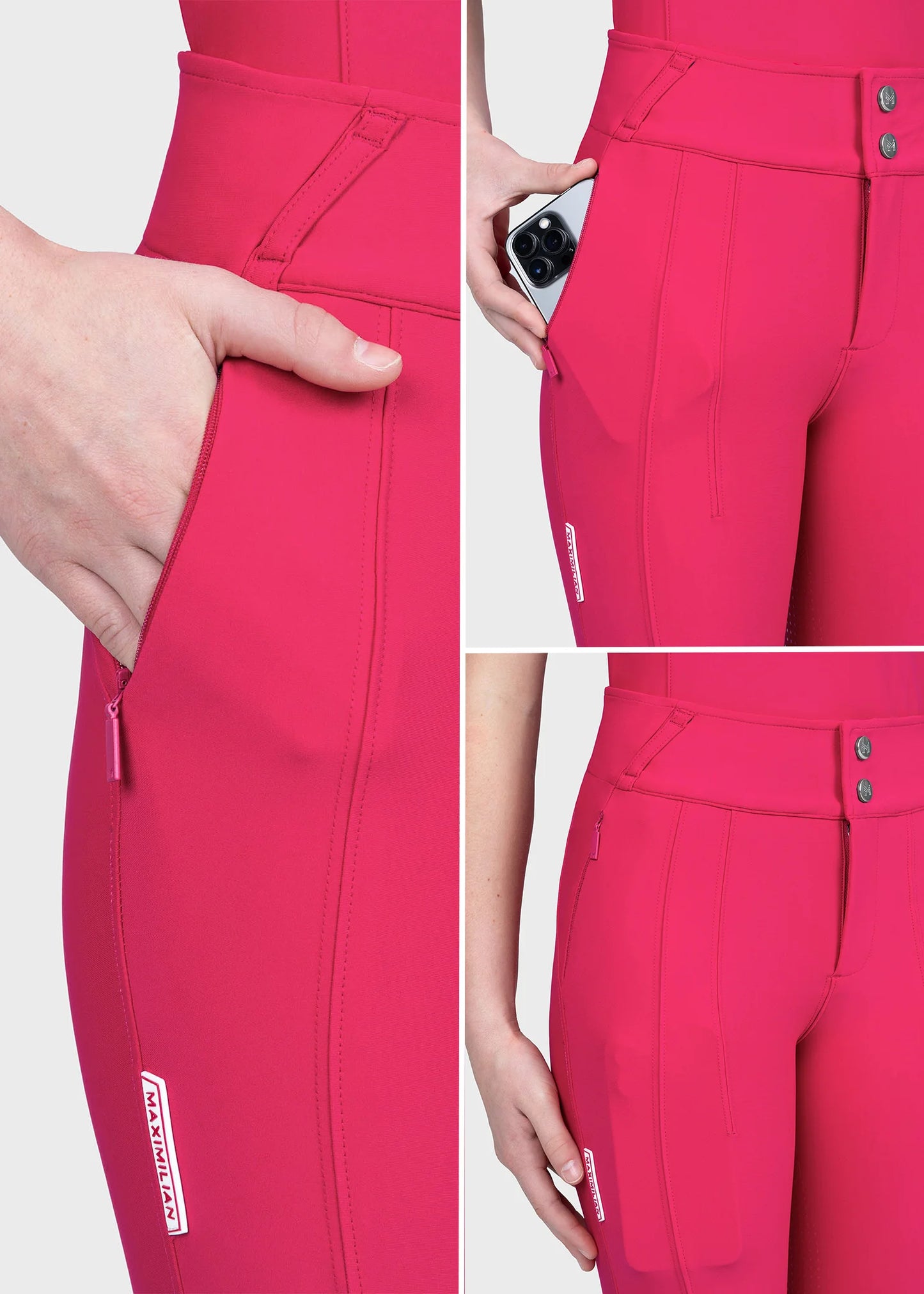 YR Vision Breeches CRANBERRY