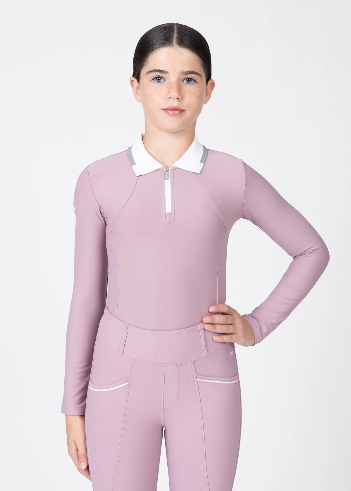 YR Concept Long Sleeve Polo Shirt