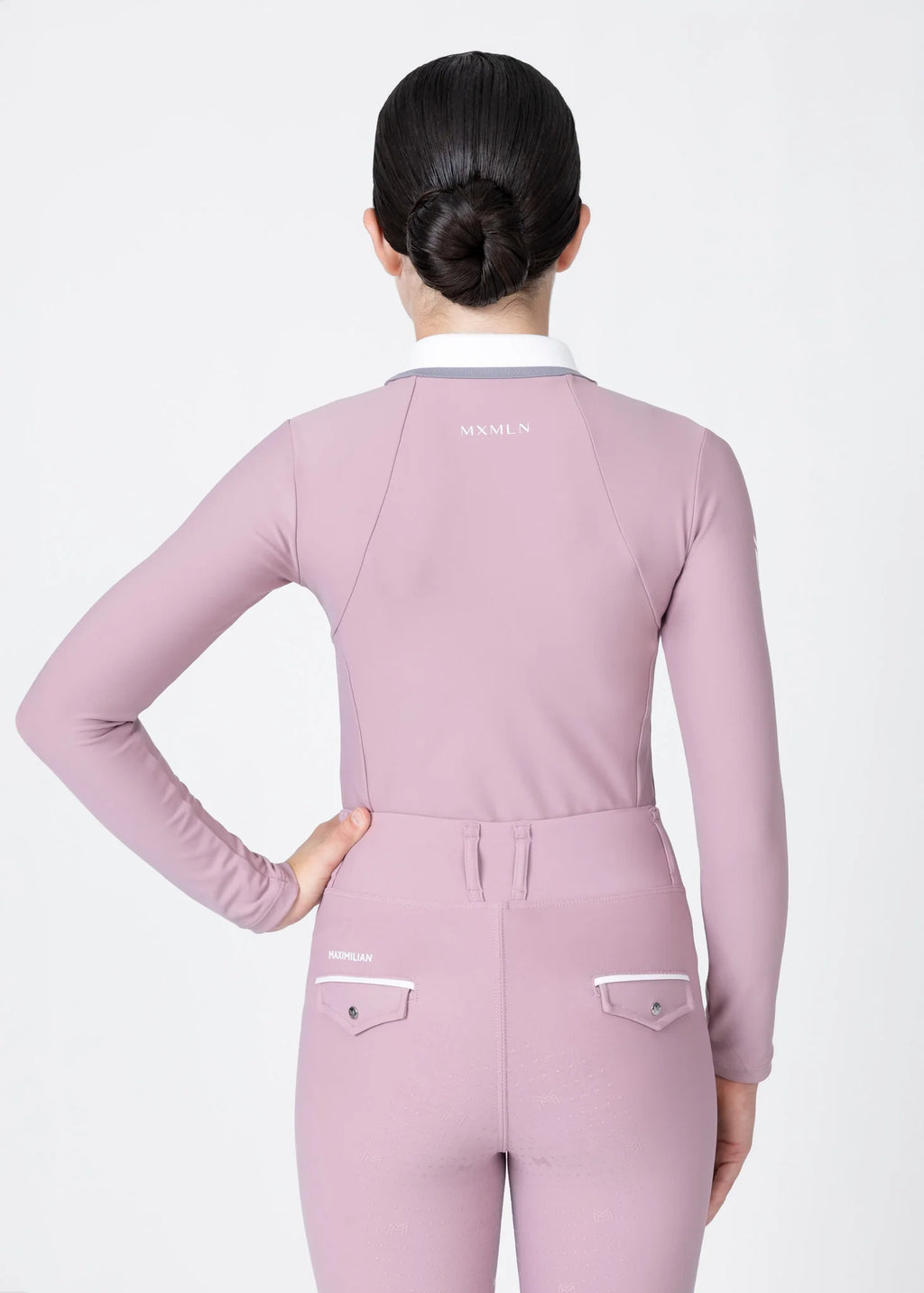 YR Concept Long Sleeve Polo Shirt