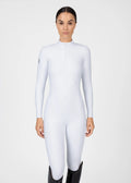 Femme Riding Jumpsuit (White)