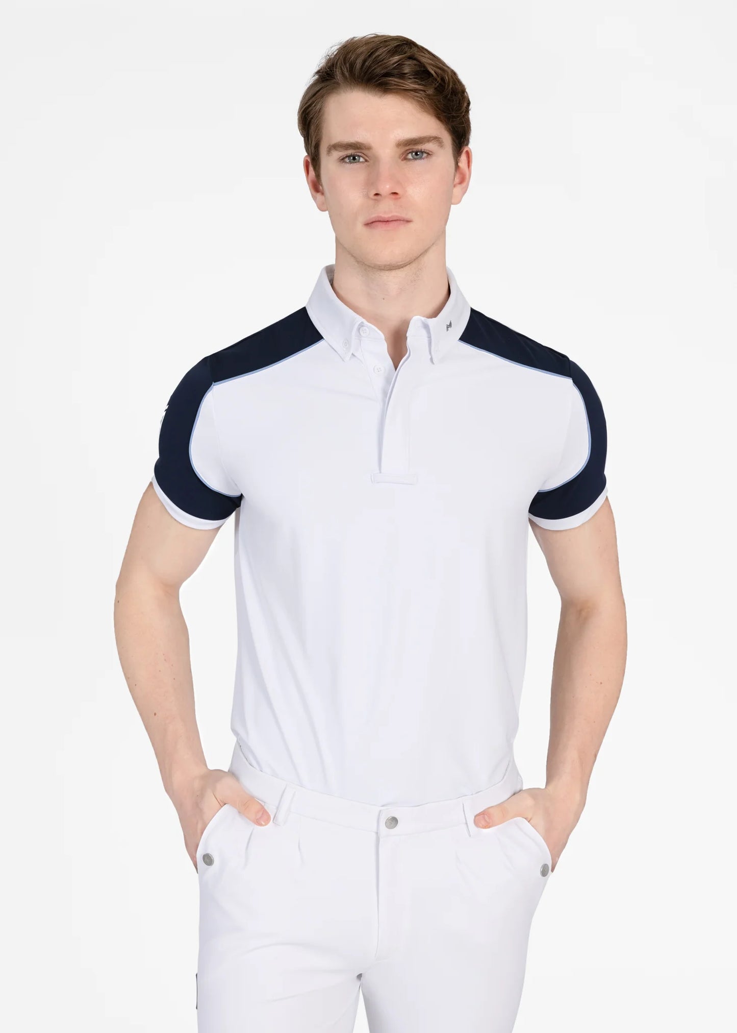 Pivot Competition Shirt White/Navy