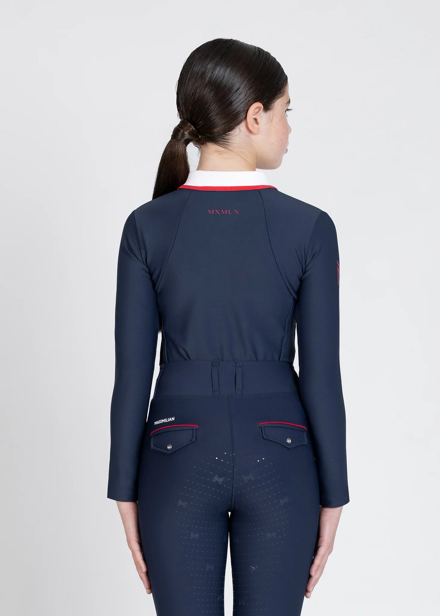 YR Concept Long Sleeve Polo Shirt