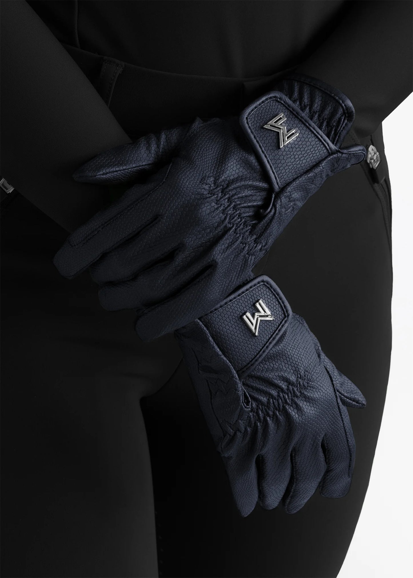 Emblem Riding Gloves