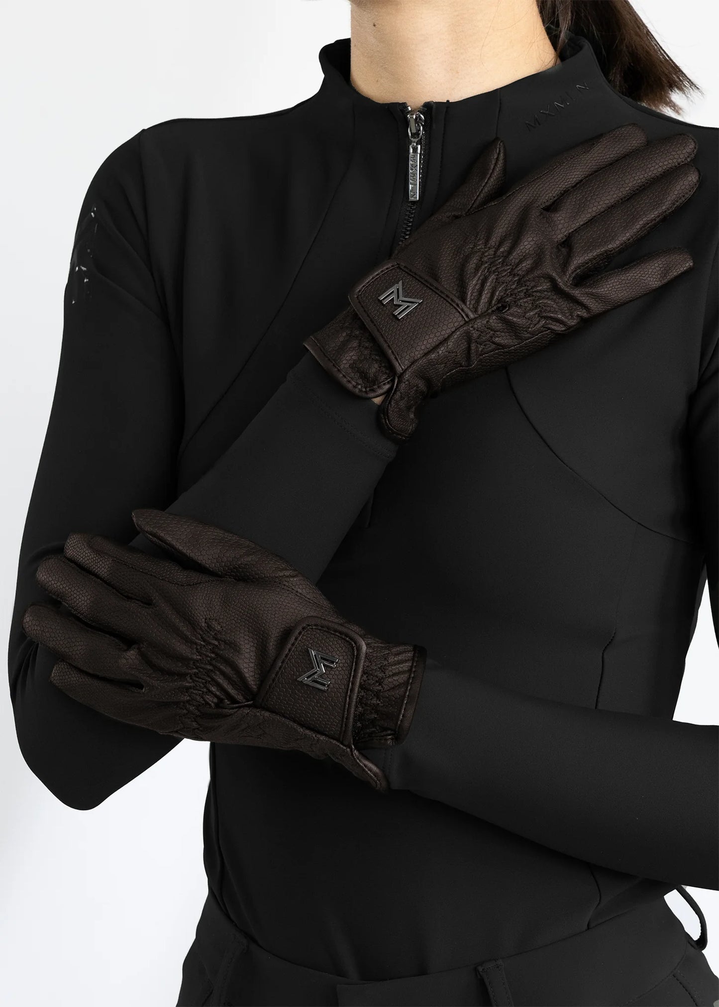 Emblem Riding Gloves