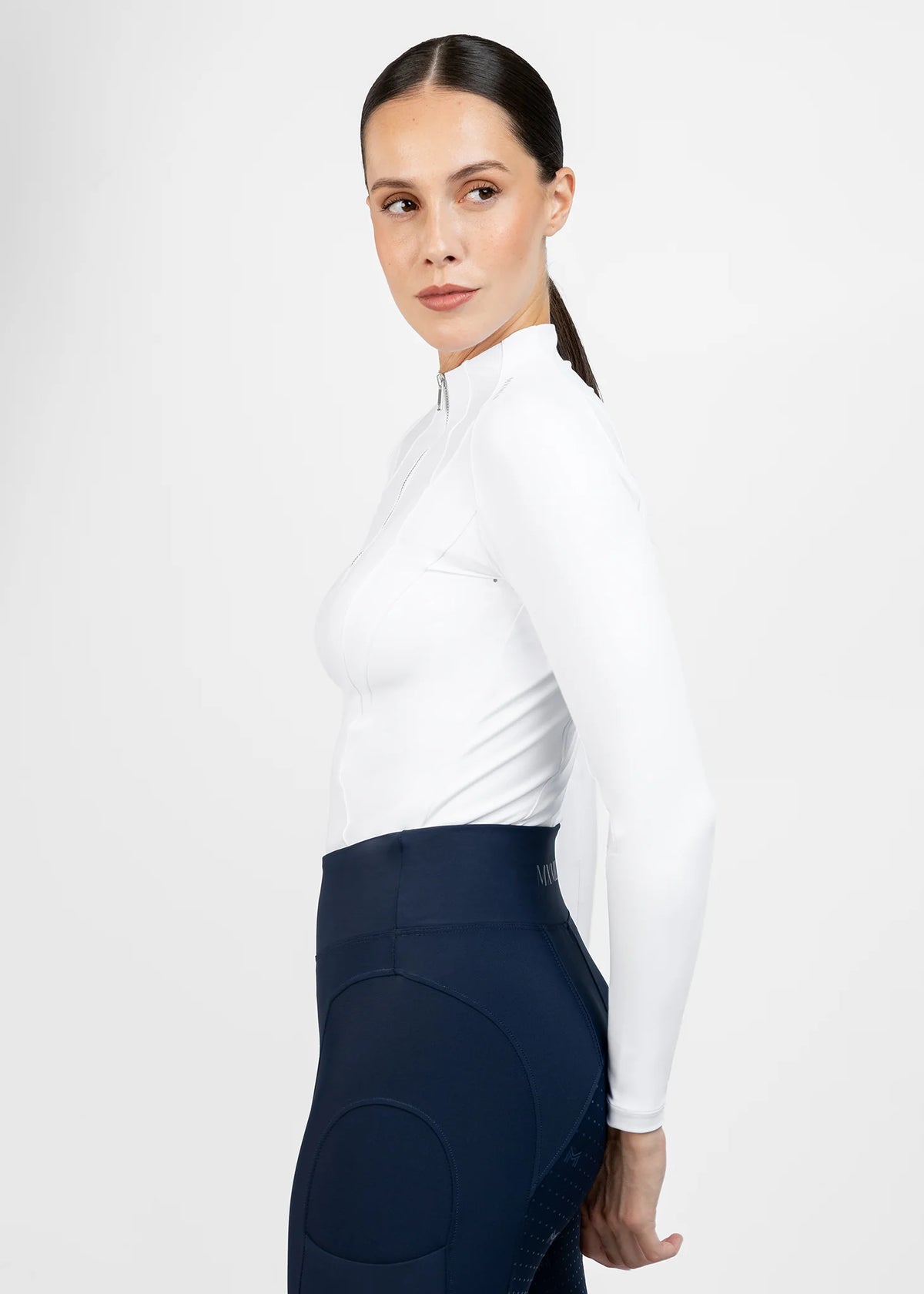 Base Layer White Long Sleeve Frame