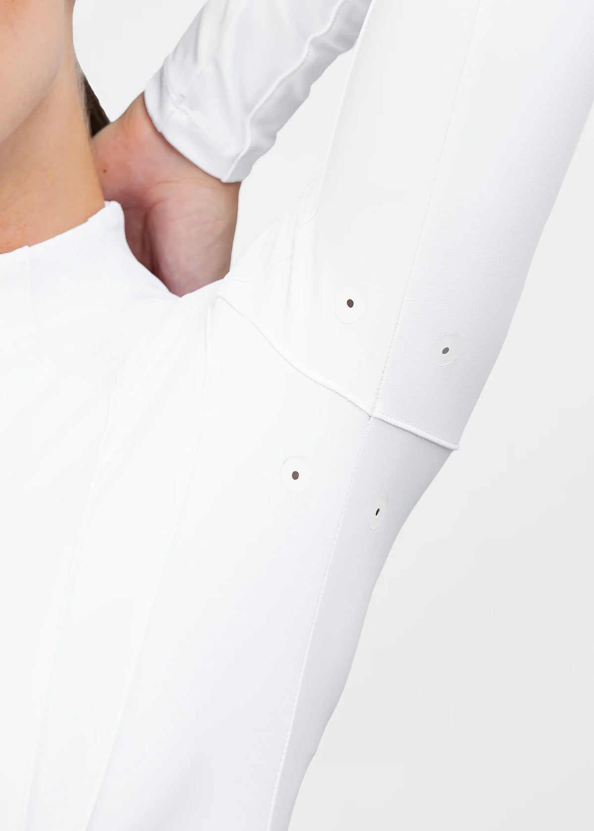 Base Layer White Long Sleeve Frame