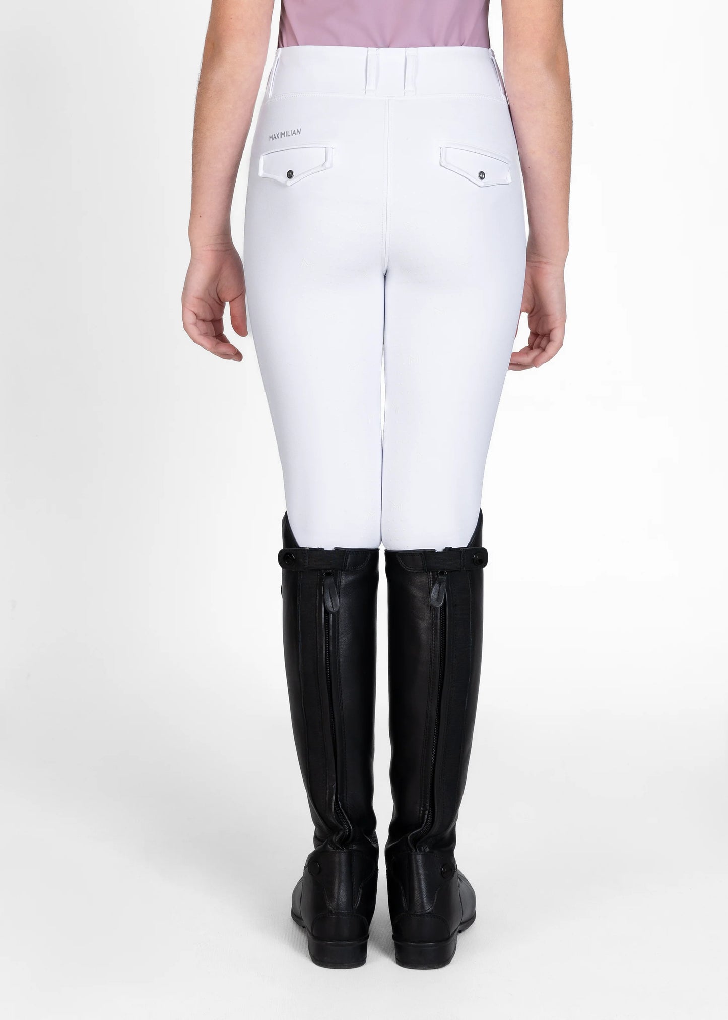 YR Pro Riding Leggings White