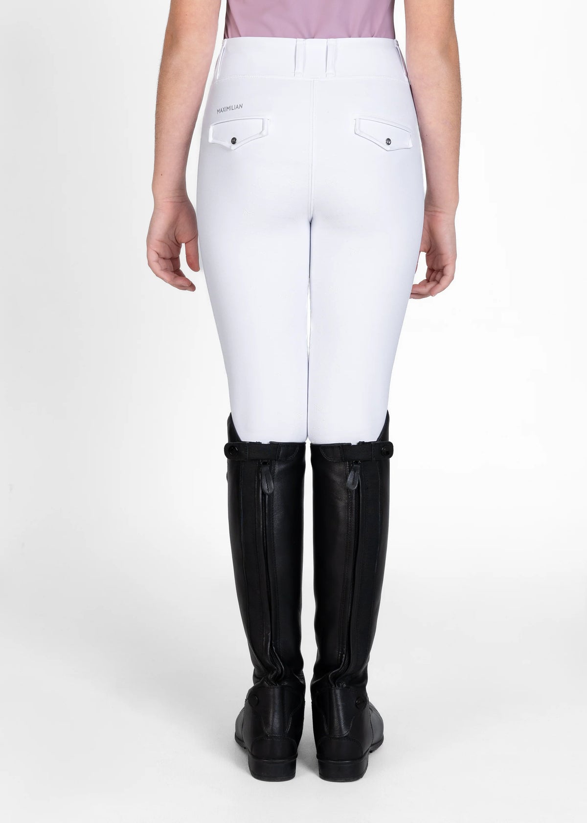 YR Pro Riding Leggings White