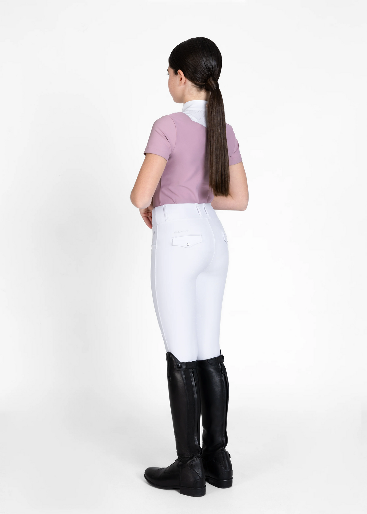 YR Pro Riding Leggings White