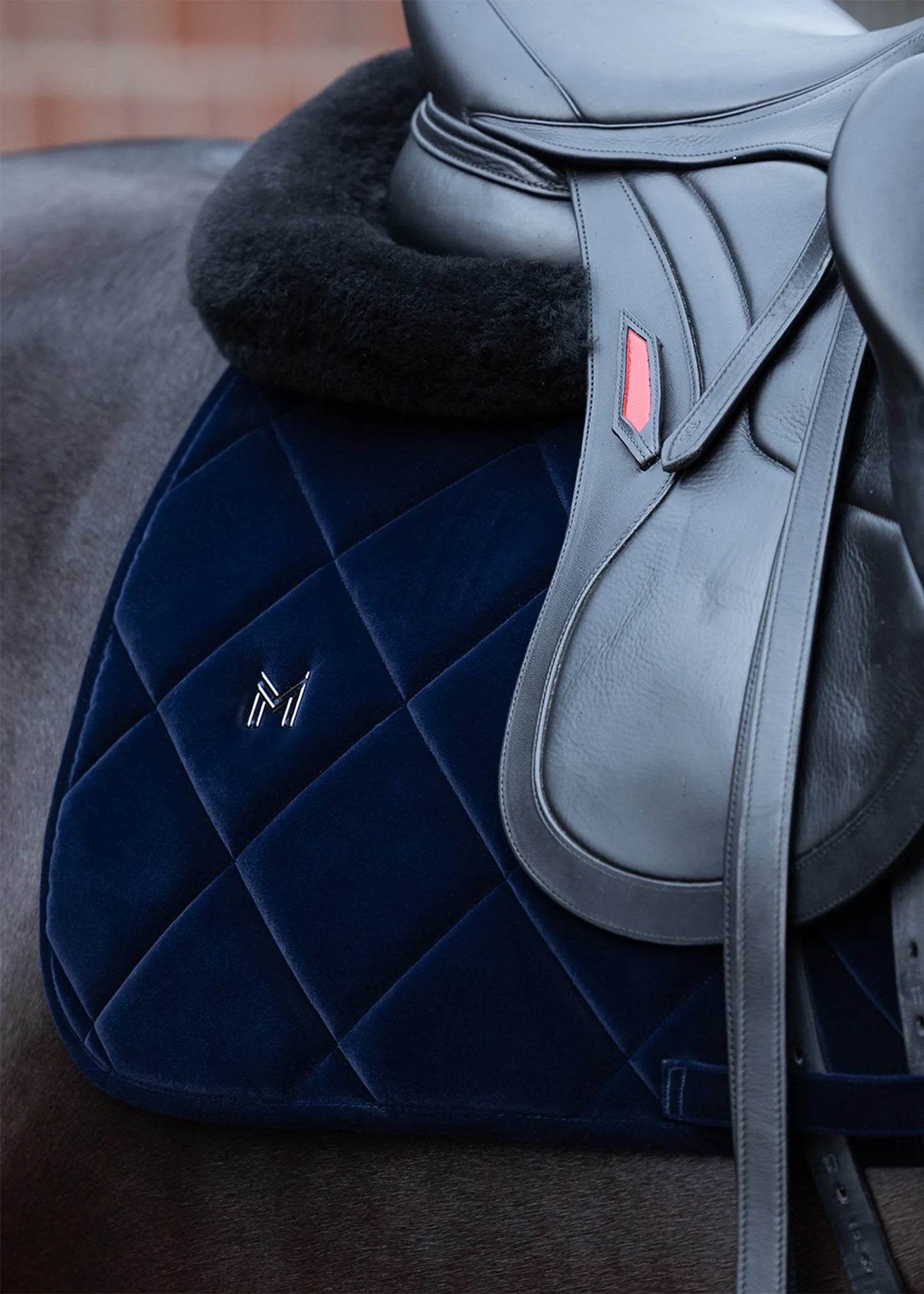 Velvet Jumping Saddle Pad