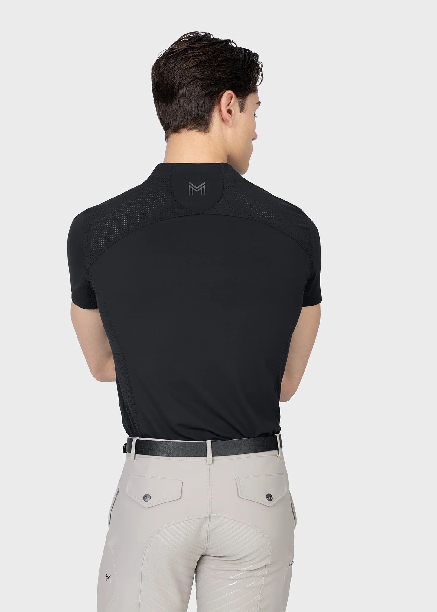 Track Short Sleeve Base Layer (Soft Taupe)