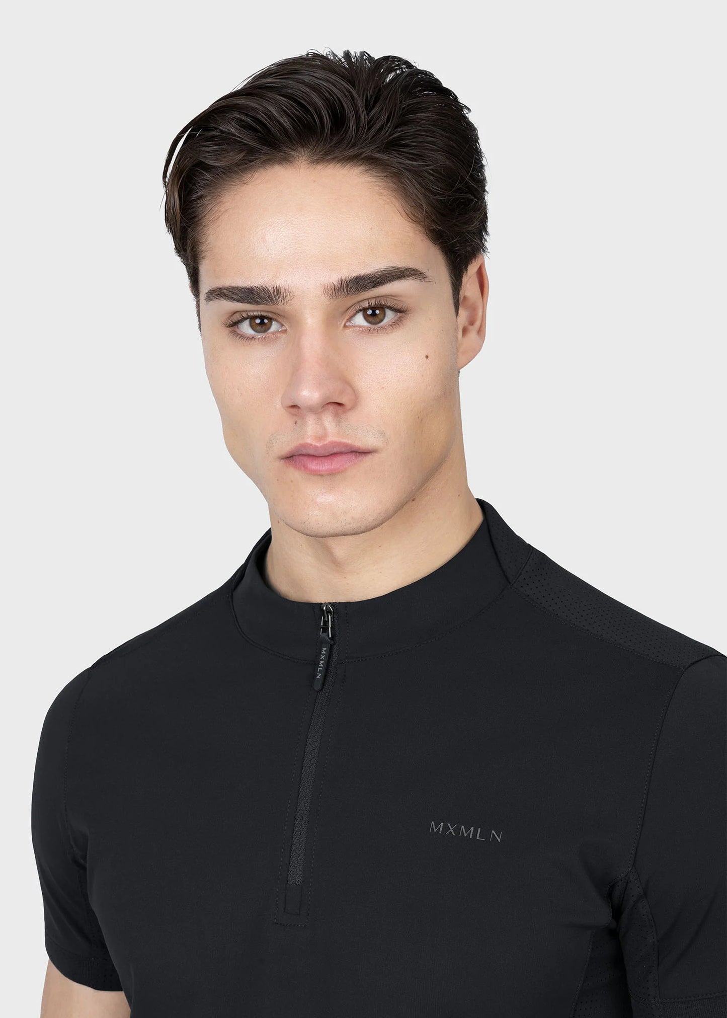 Track Short Sleeve Base Layer (Soft Taupe)