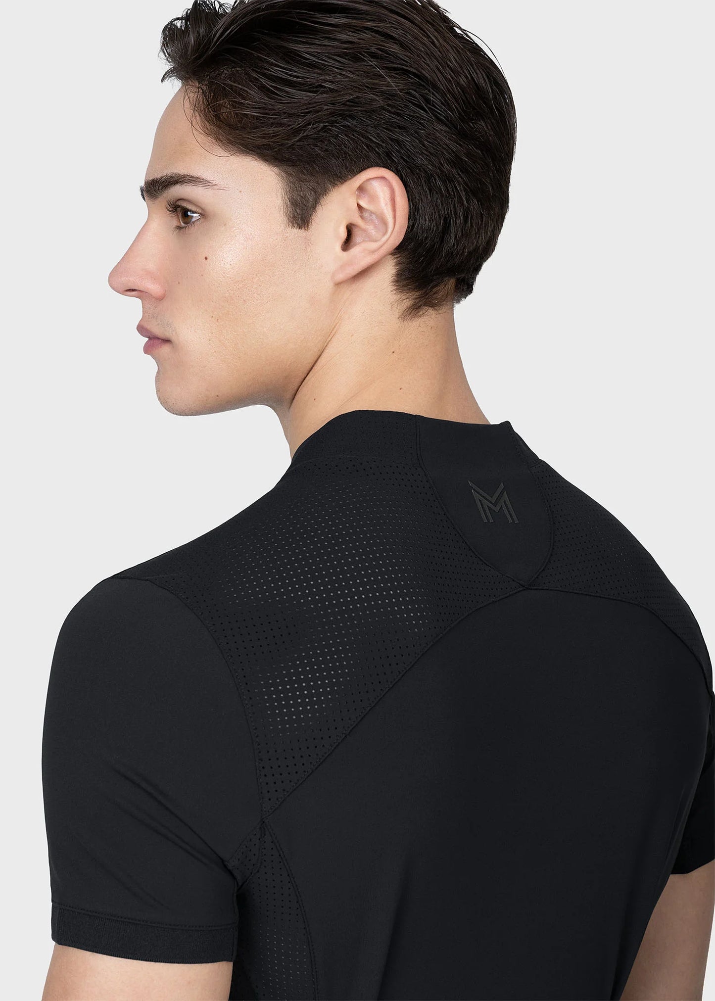 Track Short Sleeve Base Layer (Soft Taupe)