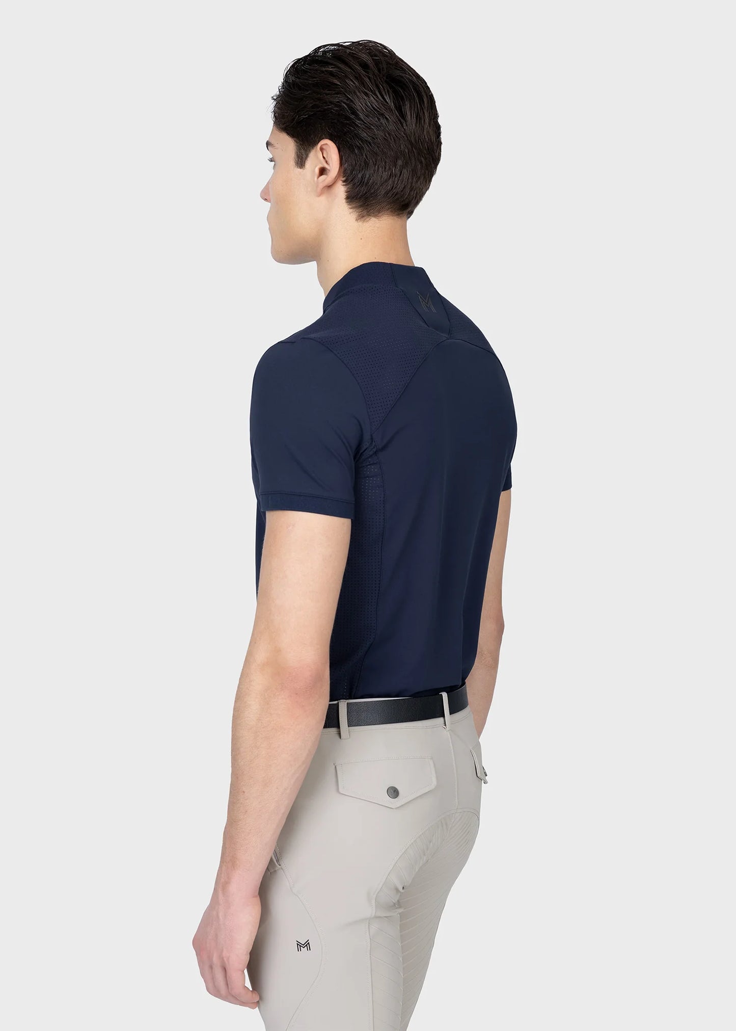 Track Short Sleeve Base Layer (Soft Taupe)