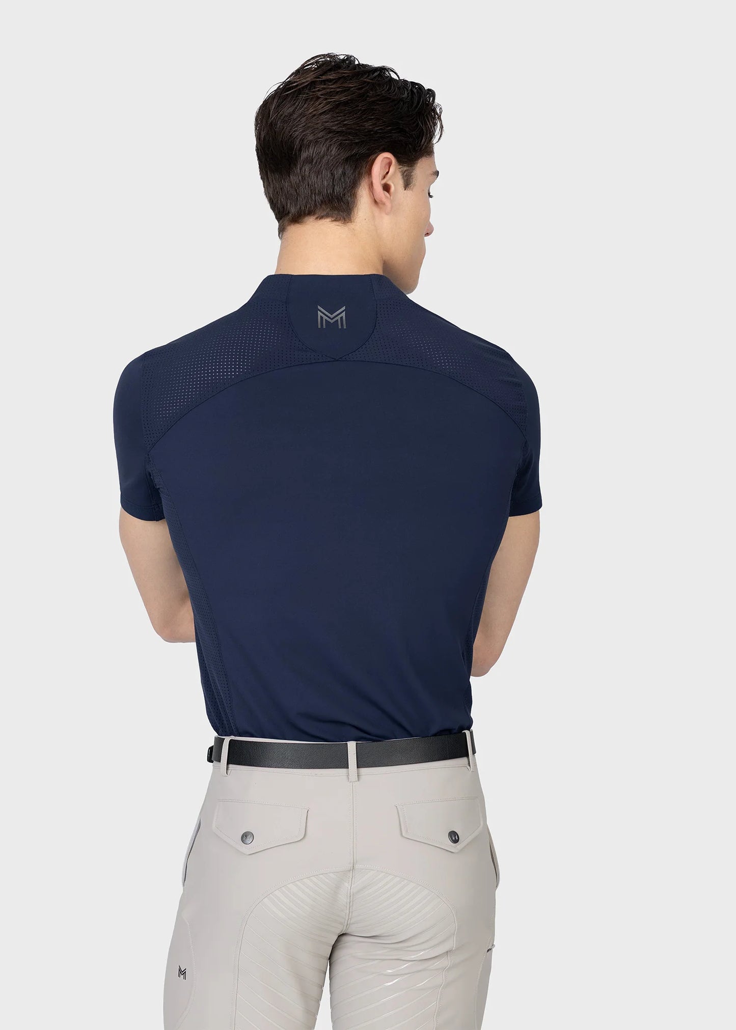 Track Short Sleeve Base Layer (Soft Taupe)