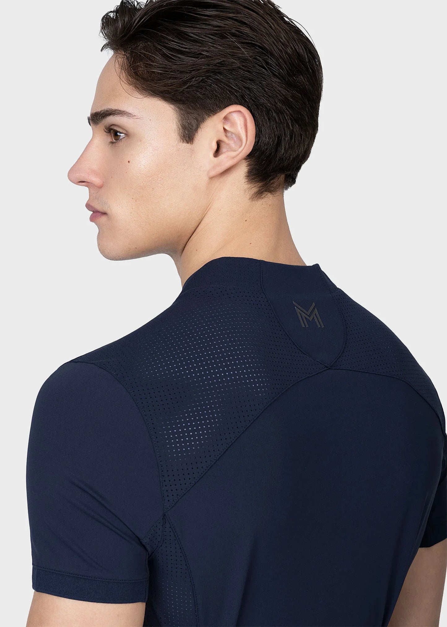 Track Short Sleeve Base Layer (Soft Taupe)