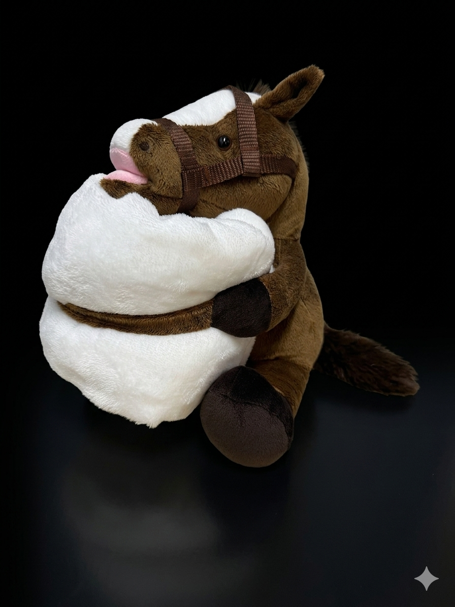 Peluche Cobija/Caballo
